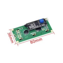 16x2 I2C Blue Alphanumeric LCD 1602