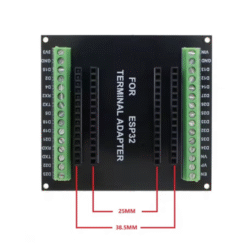 ESP32 / ESP8266 Expansion Board Module – GPIO Breakout for Development Boards