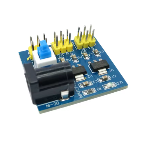 Powersupply 12V Dc To 5V And 3.3V Breakoutboard