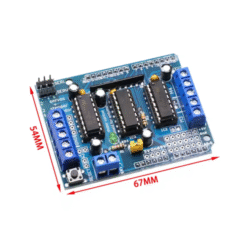 L293D Motor Driver Shield – Dual H-Bridge for Arduino UNO Mega